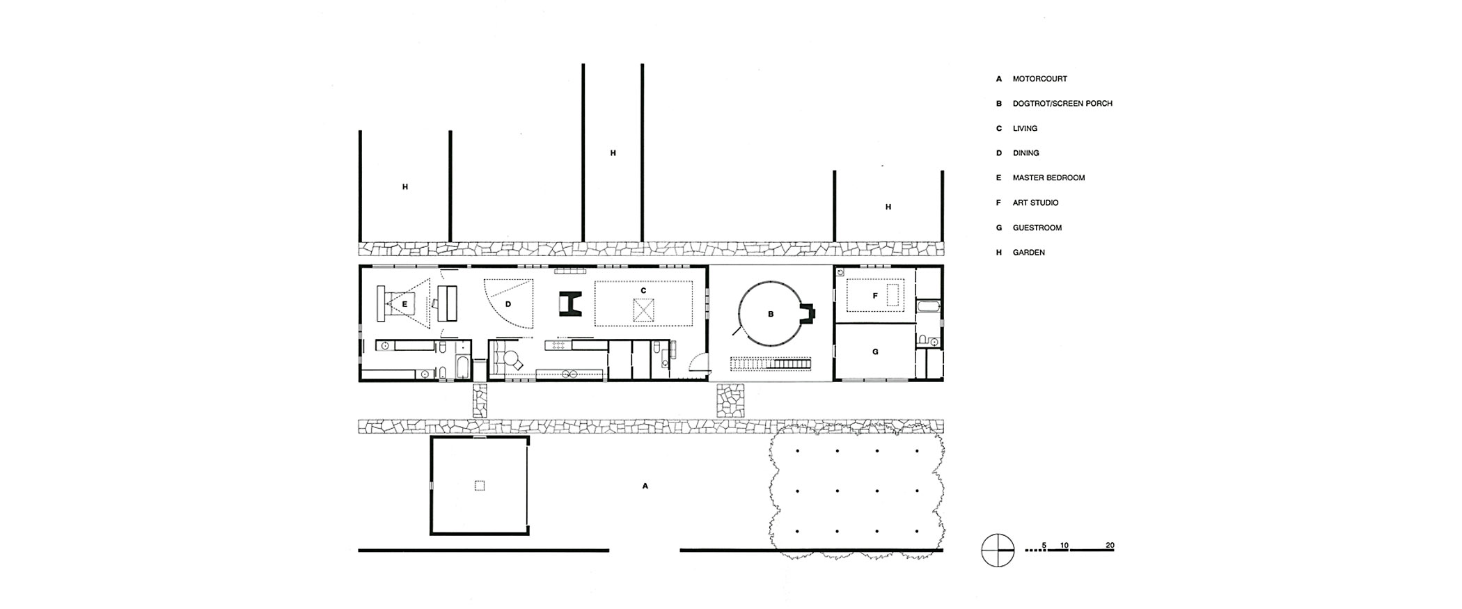 House with Sky View