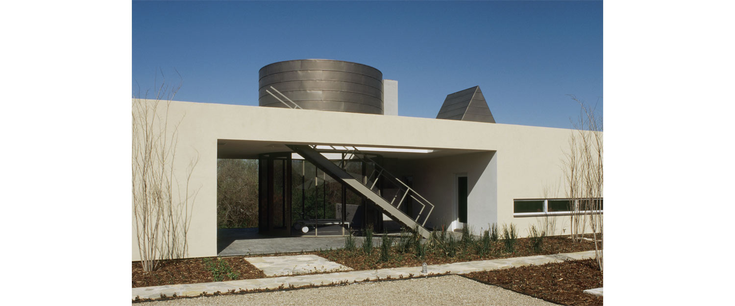 House with Sky View